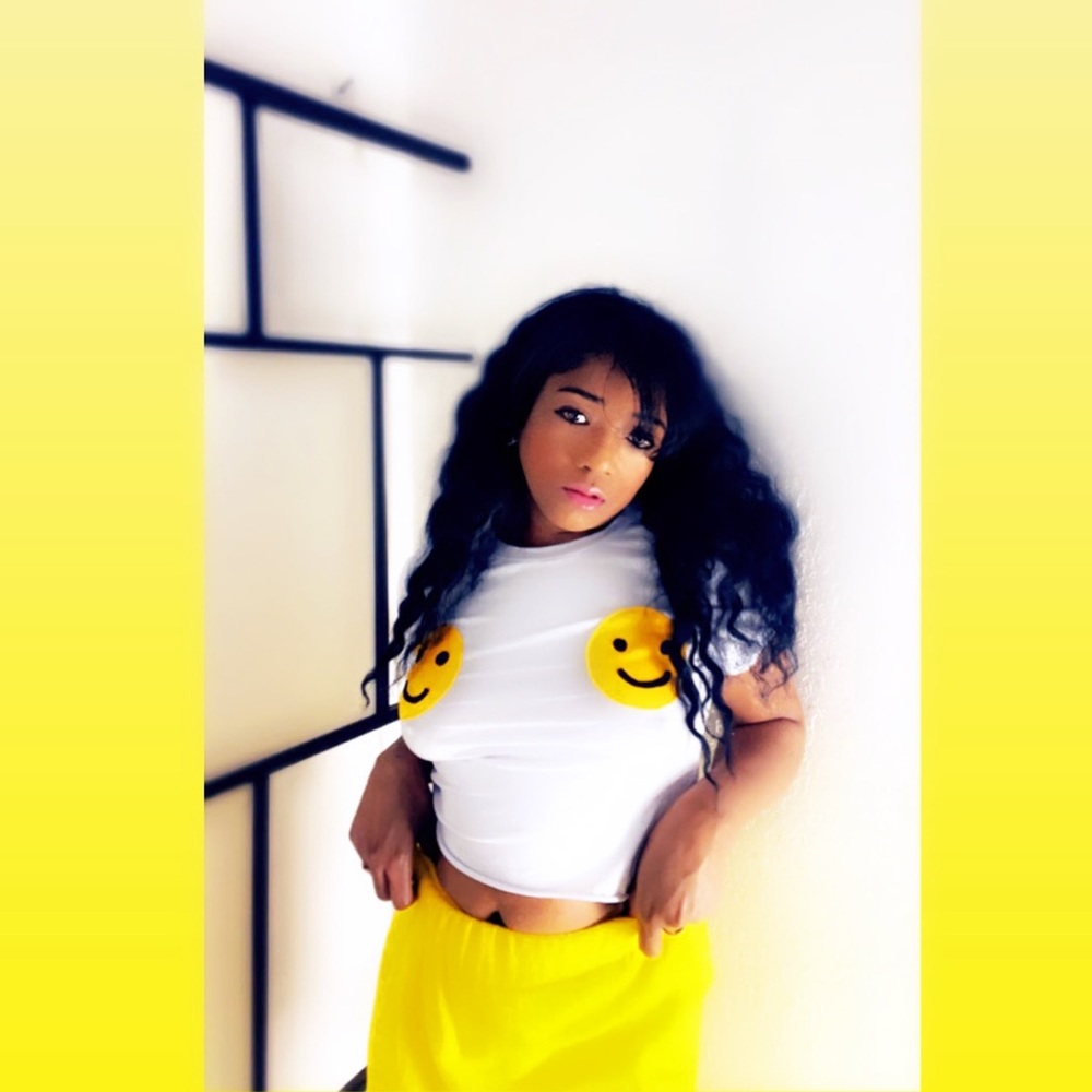 Smiley Face Croptop